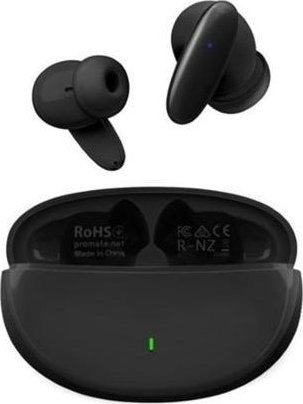 Bluetooth слушалки Promate Lush TWS, стерео, со кутија за полнење, бели