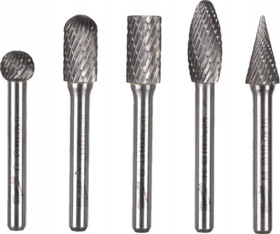 Set frezash gërrmuese Milwaukee 4932493575, HSS me kobalt, 6 copë