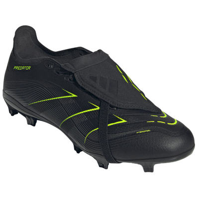 Këpucë futbolli Adidas Predator League FT FG MG JI1110, për fusha të thata dhe të përziera, të zeza