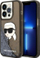 Mbrojtëse telefoni Karl Lagerfeld KLHCP14LLNKHCK, për iPhone 14 Pro, hardcase me glitter, e zezë