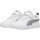 Детски спортски патики Puma Rickie AC+ PS, бели со виолетова боја