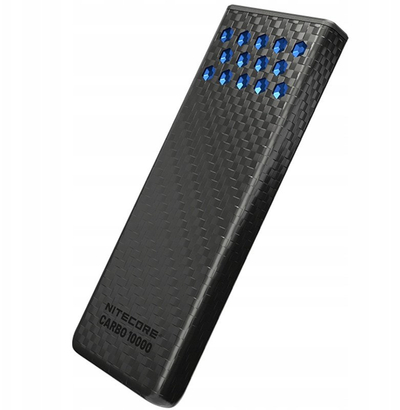 Надворешна батерија Nitecore CARBO 10000 Gen2, 10000mAh, со брз излез, сина