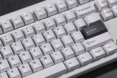 Гејминг тастатура MCHOSE GX87 Ultra, механичка безжична, TKL, бела