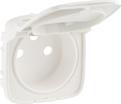 Kapak priza Legrand Valena Allure 2P+E 754869, me mbrojtëse, pearl