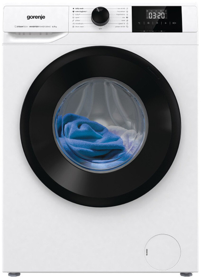 Lavatrice Gorenje W3NGPI72SBS, 7 kg, 1200 xhiro, e bardhë