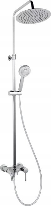 Set dushi Ferro FIESTA NP79-BFI13U, bateri vaska, kokë dushi 25 cm, krom