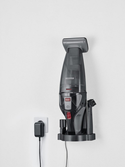 Fshesë me bateri Severin HV 7147, 18.5V Li ion, 50 min, e zezë e kuqe
