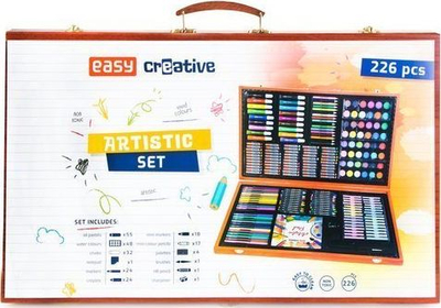 Set arti Creative EASY 226 pjesë, për fëmijë dhe të rritur, shumëngjyrësh