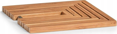 Ndenjëse për tenxhere Zeller, bambu, 34 cm, kafe natyrale