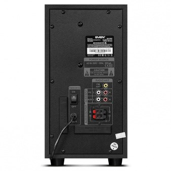 Компјутерски звучници Sven SV-013233, систем 2.1, 55W RMS, со Bluetooth, црни