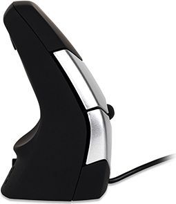 Mouse ergonomik BakkerElkhuizen DXT BNEDXT, ambidrejtë, me kabllo, i zi