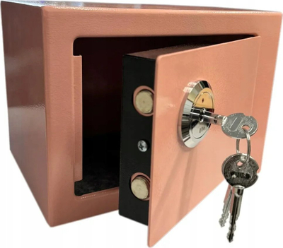 Сеф Extralink S-404, со клуч, компактен, розов