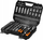 Set çelësa me goditje NEO, 110 copë, 1/2" dhe 1/4", mbarim satinë