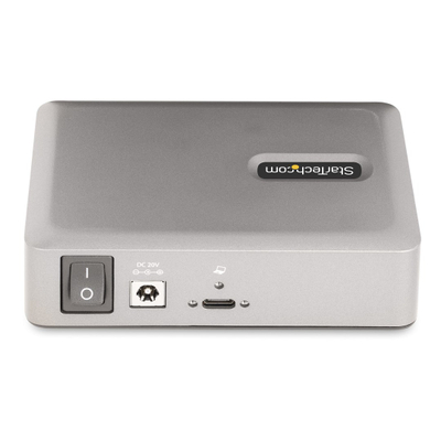 USB-C хаб StarTech 7 порти, USB 3.1 10Gbps, со напојување 65W, сива