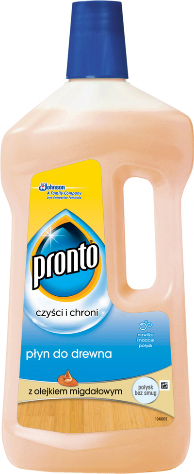 Средство за чистење Pronto за дрво, со масло од бадем, 750ml