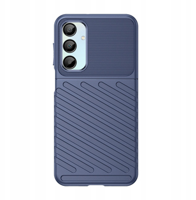 Kasetë mbrojtëse Thunder Case për Samsung Galaxy A26, silikone, blu