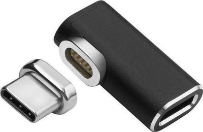 Adapter magnetik USB-C MicroConnect 90°, 5 Gbit/s, i zi