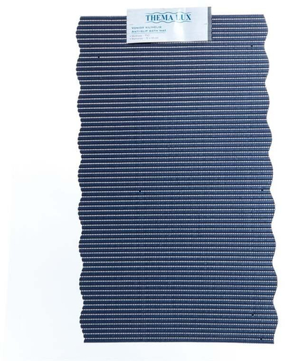 Тепих за бања Thema Lux M13003, 65 x 45 cm, син