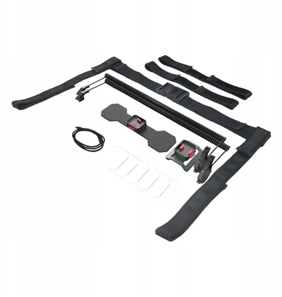 Set aksesorësh Actiontech SUBNADO, për kamera aksion, me rripa montimi, i zi