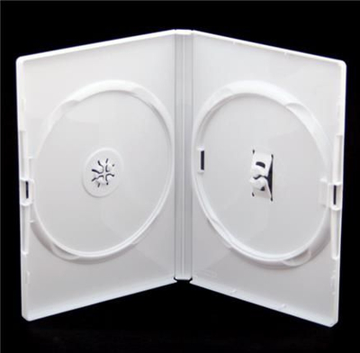 Kuti DVD Amaray BOX, 14mm, për 2 disqe, e bardhë