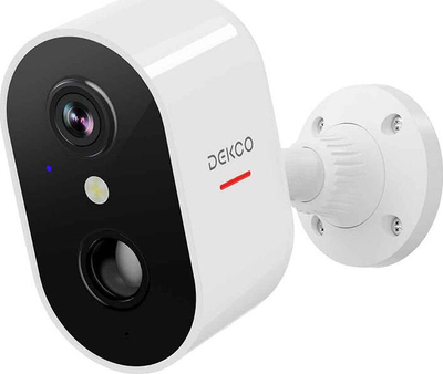 Kamerë sigurie për jashtë DEKCO DC6L, 3MP, IP65, e bardhë