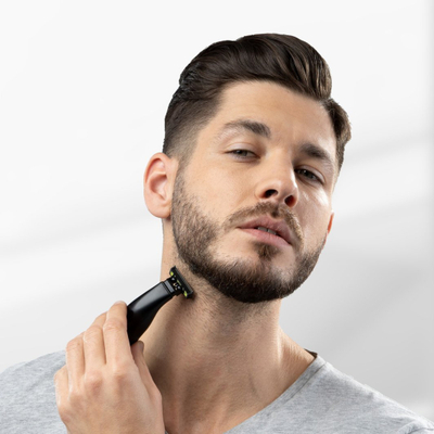 Tehe trimeri Niceboy ION AirBlade Razor, set 2 copë, për rruajtje të thatë dhe të lagësht