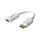 Adapter AV Unitek Y-6332, DisplayPort në HDMI, 4K, i bardhë