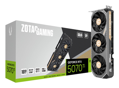 Kartelë grafike Zotac GAMING GeForce RTX 5070 Ti SOLID SFF NVIDIA 16 GB GDDR7