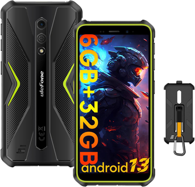 Телефон UleFone Armor X12, 5.45", 4860mAh, зелен