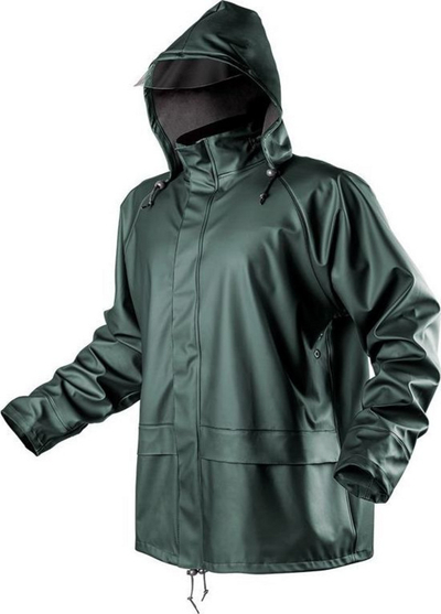 Xhaketë shiu Neo 81-810, PU PVC, EN 343, madhësia XXXL, jeshile
