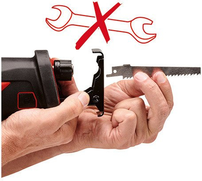 Sharë reciproke Einhell TE-AP 18/26 Li-Solo, pa kabllo, 18V, e kuqe