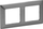 Kornizë Legrand Valena Life, dyshe, 86 x 157 mm, ngjyrë steel