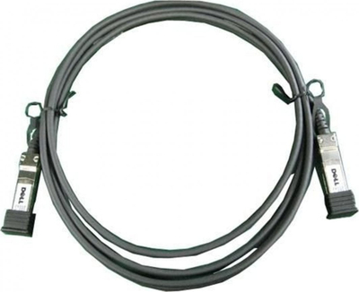 Kabllo lidhëse Dell 3M SFP+ Direct Attach, 3m, SFP+, i zi