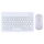 Set tastierë dhe miu wireless, i bardhë