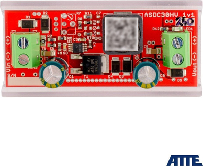 Конвертор степ даун DC/DC AFP ASDC 30 240 OF, влез 26 50V, излез 24V, црн