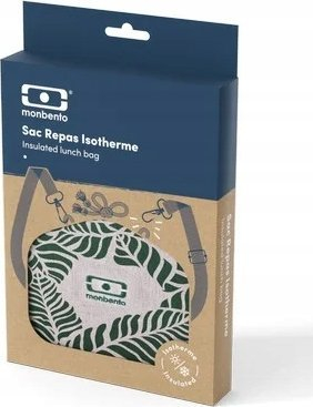 Çantë termike Monbento MB Fresh Graphic Jungle, e izoluar, me rrip shpatulle, shumëngjyrëshe