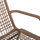 Kolltuk Spano prej alumini 55,5x58x81Hcm (HM6046), bezhë
