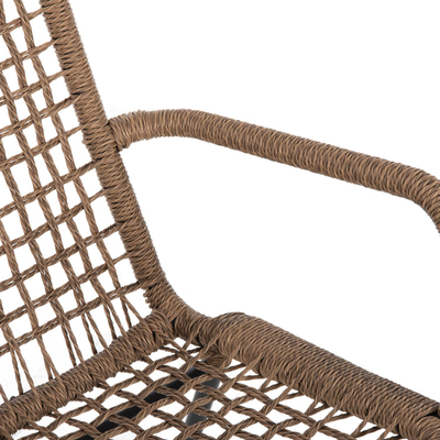 Kolltuk Spano prej alumini 55,5x58x81Hcm (HM6046), bezhë