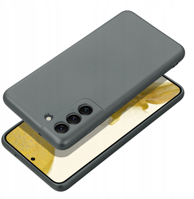 Futrollë telefoni OEM Metallic për Samsung Galaxy S25 FE, TPU, metalike, gri