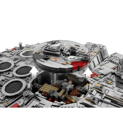 Set lodrash LEGO Star Wars Millennium Falcon 75192, 7541 pjesë, Ultimate Collector Series