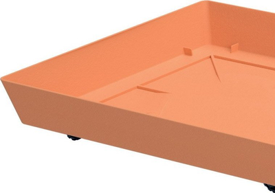 Pjatë për vazo Prosperplast Lofly Case PPLFC535, plastike, stone grey