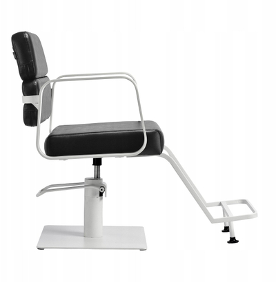 Karrige berberi Gabbiano Porto, ergonomike, e bardhë me të zeza