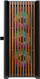 Куќиште за компјутер VETENI Woody ARGB, Црна, Midi Tower