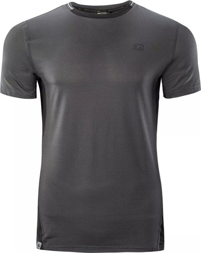Bluzë sportive IQ Ilange, material poliester elastan, tharje e shpejtë, gri