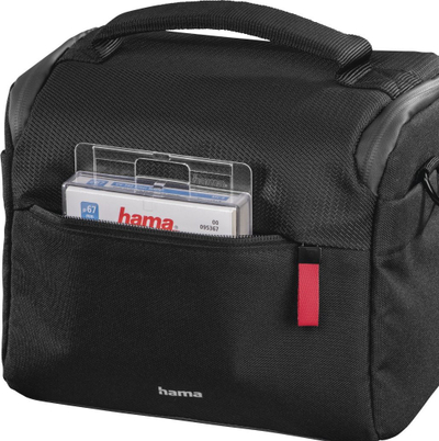 Çantë kamerë Hama Matera Camera Bag 135, për në shpatull, e zezë