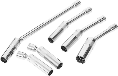 Set bitash për buji NEO Tools 08-095, 6 copë, në kuti plastike, argjendtë