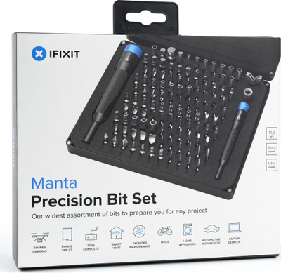 iFixit Manta Driver Kit - Сет од 112 Битови