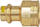 Fiting bakri për gaz, 22mm, filet 1", me press