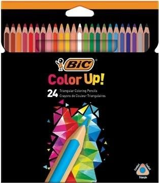 Боички BIC Intensity, 24 бои, триаголна форма, без дрво