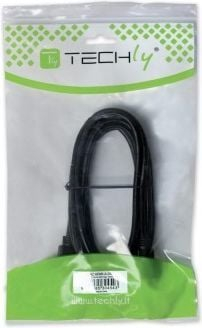 Видео адаптер Techly ICOC-DSP-V-018, DisplayPort во VGA, 1.8 m, црн
